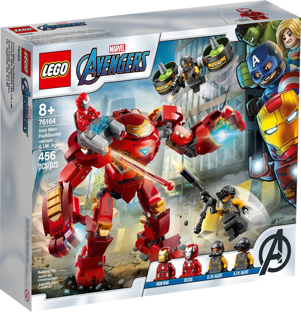 Đồ chơi LEGO Super Heroes Marvel 76164 - Bộ Giáp Hulkbuster đại chiến (LEGO  76164 Iron Man