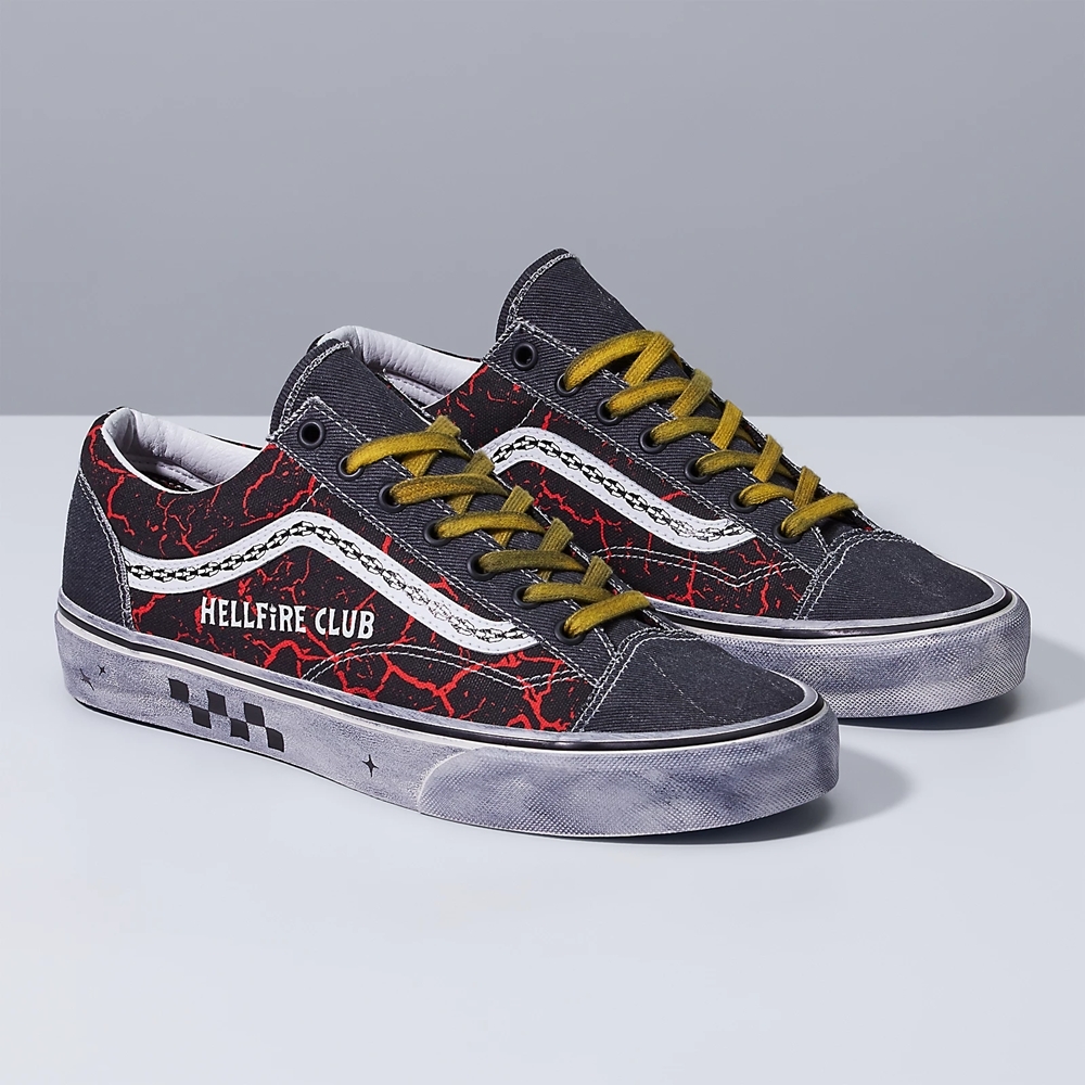 VANS X STRANGER THINGS STYLE 36 BLACK/RED Vans X Stranger Things Style 36 Black/Red