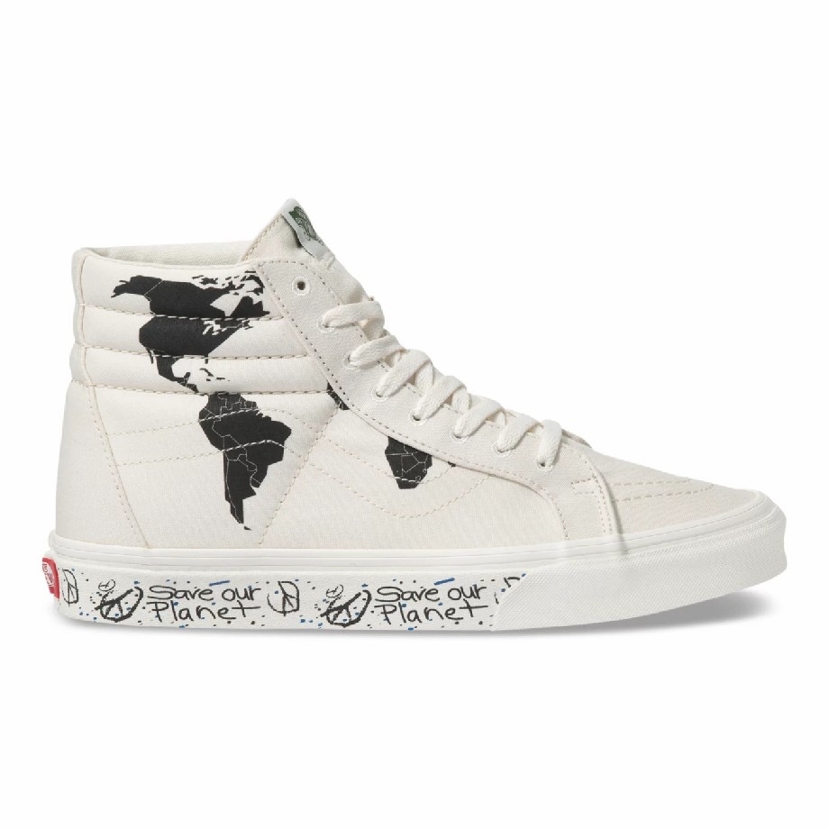 SAVE OUR PLANET X VANS SK8 HI REISSUE BLACK