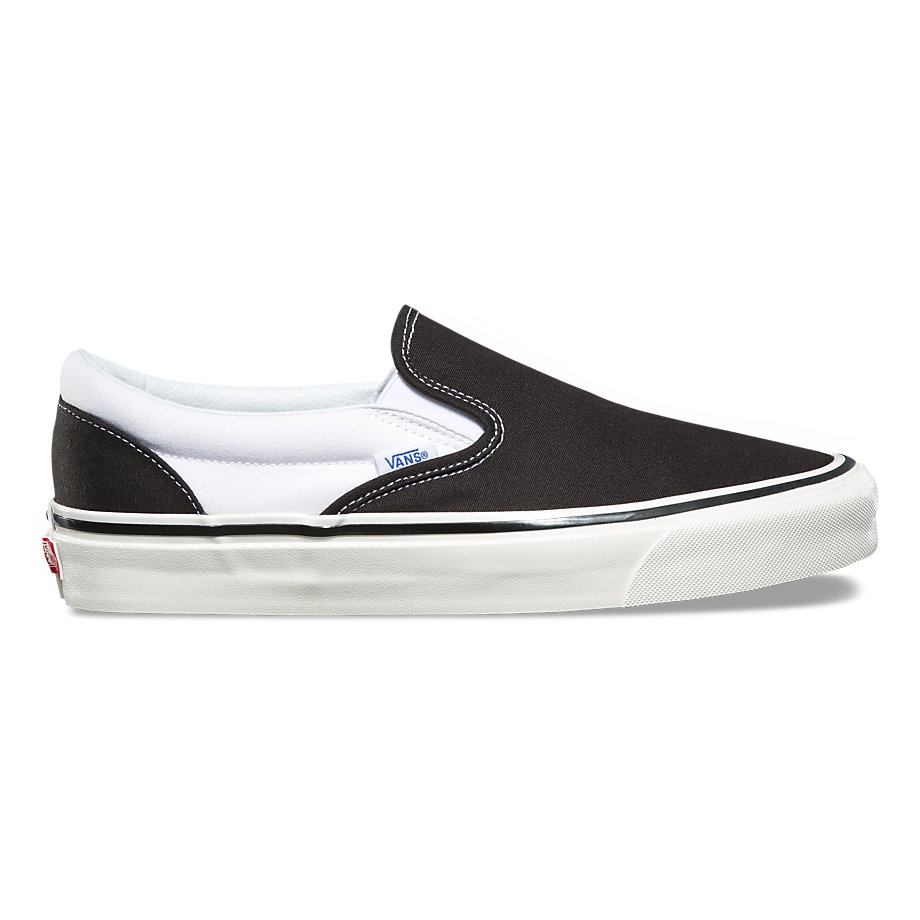 Vans Việt Nam-Vans Anaheim Factory Slip-On 98 Dx Black/White Vn0A3Jexqf6