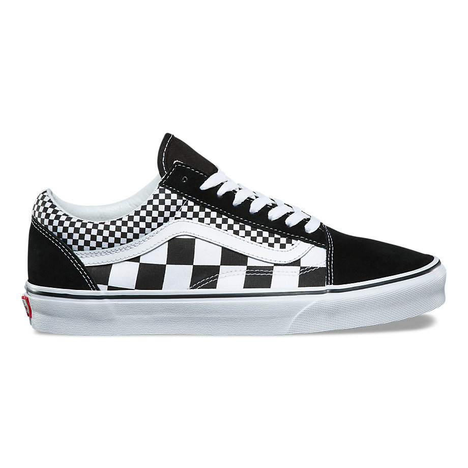 vans old skool mix checkerboard