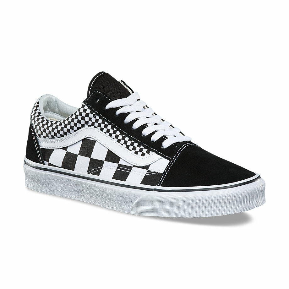 vans old skool mix checkerboard