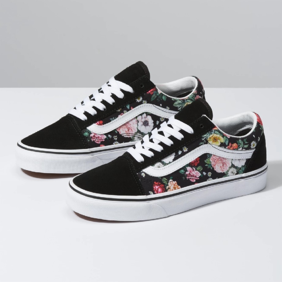 vans old skool garden floral