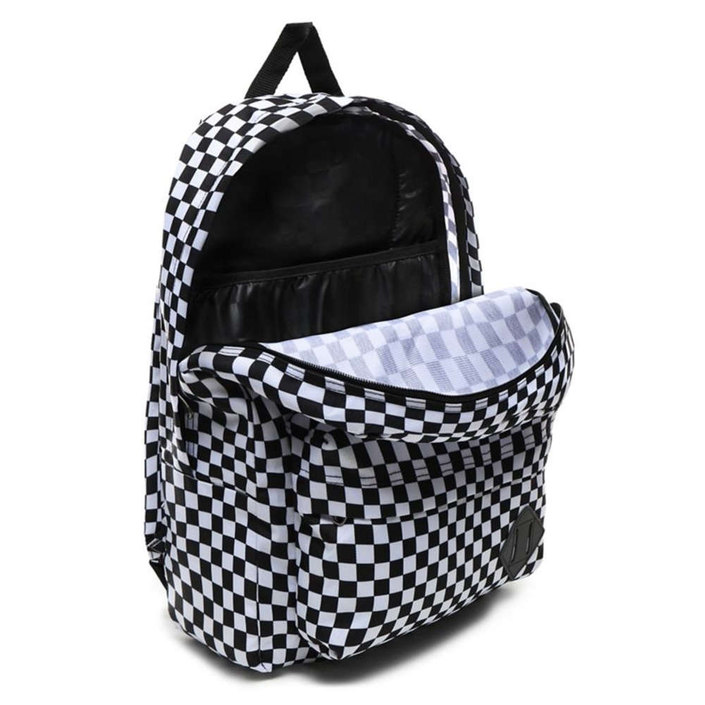Vans Old Skool II Skate Backpack - Black/White Checkered - ACCESSORIES - View #8