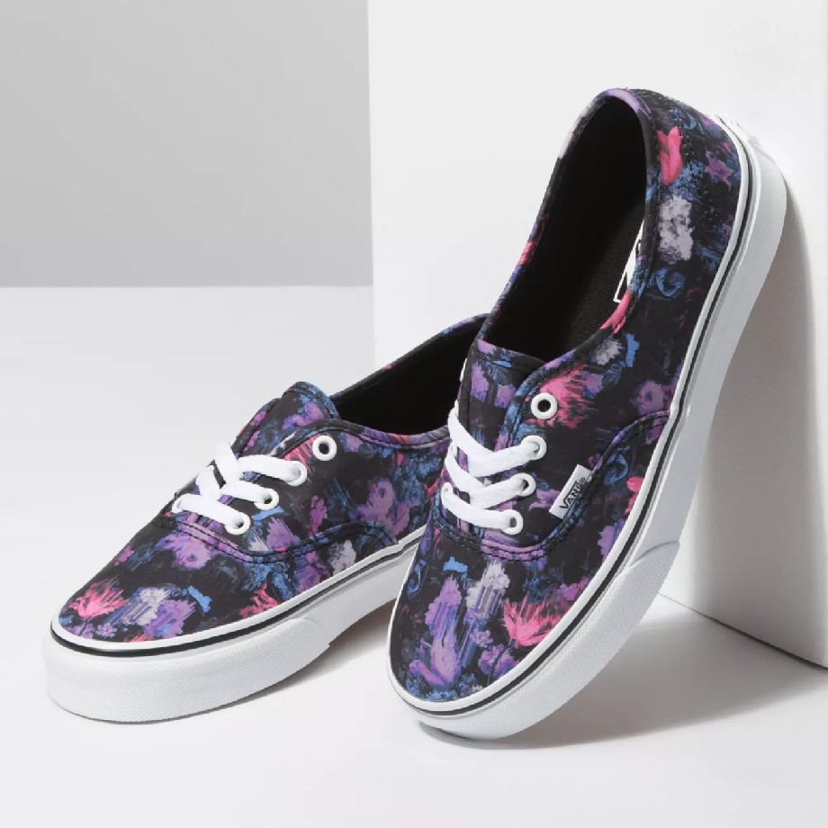 vans warped floral