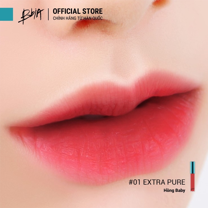 Son Kem Lì, lên Màu Siêu Chuẩn Bbia Last Velvet Lip Tint 5g