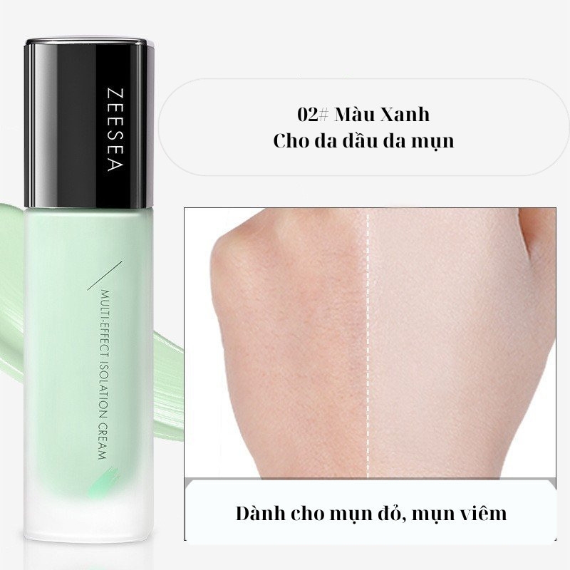 Kem Lót Trang Điểm Kiềm Dầu, Nâng Tông Tự Nhiên, Che Khuyết Điểm Zeesea Multi-Effect Makeup Primer  30g