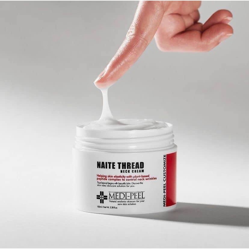 Kem Dưỡng Chống Lão Hóa Chuyên Sâu Cho Vùng Da Cổ Medi-Peel Naite Thread Neck Cream 100ml