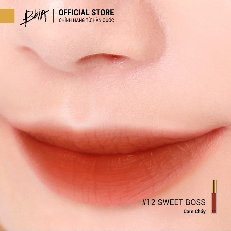 Son Kem Lì, lên Màu Siêu Chuẩn Bbia Last Velvet Lip Tint 5g