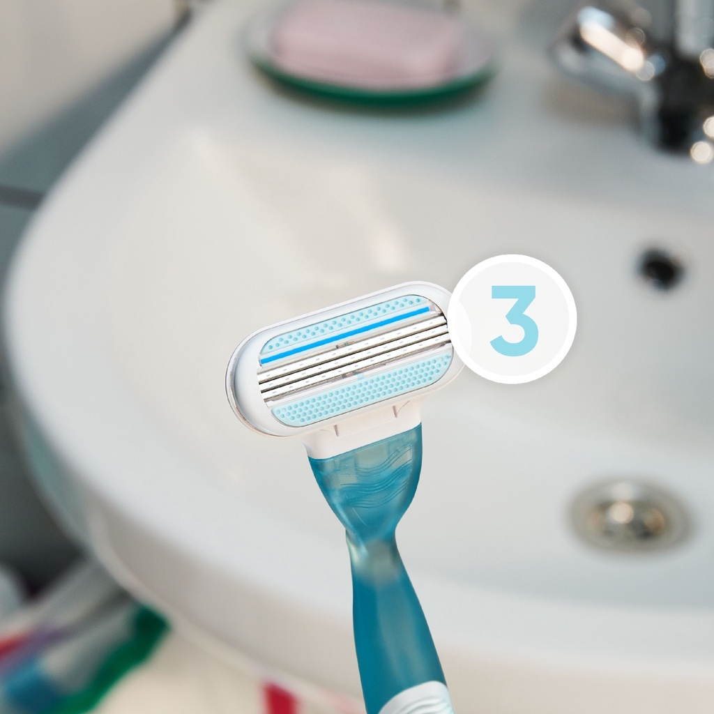 Dao Cạo Cho Nữ Cao Cấp Gillette Venus Smooth 2UP (1 Cán + 2 Lưỡi)