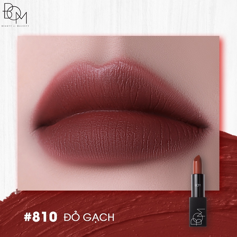 Son Thỏi Lì, Lên Màu Chuẩn B.O.M My Lipstick 3.5g