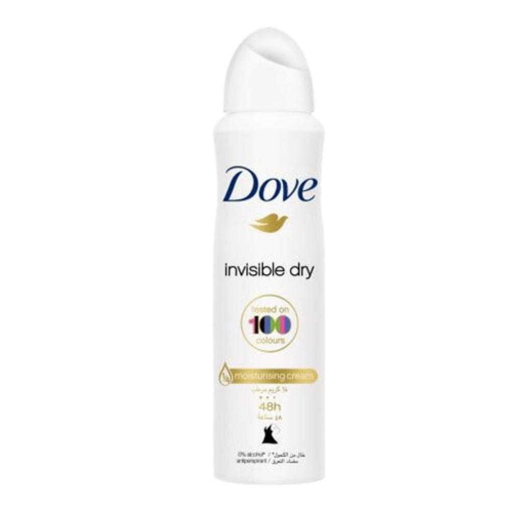Xịt Khử Mùi Dove Dưỡng Da Mềm Mịn 150ml