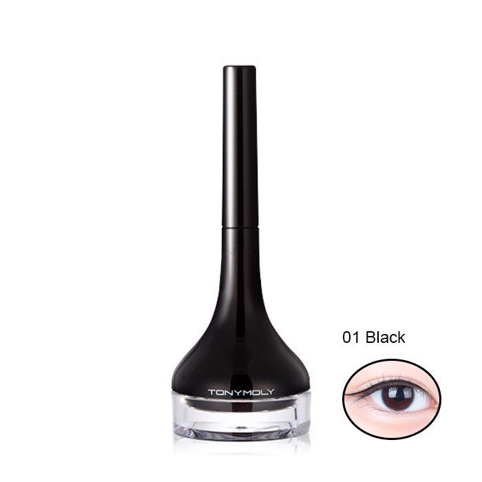 Kẻ Mắt Dạng Gel Cho Đôi Mắt Sắc Sảo TonyMoly Backstage Gel Eyeliner 4g