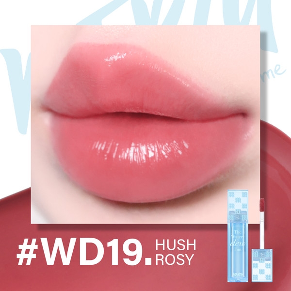 [DEW4 - XANH DƯƠNG] Son Tint Bóng Dạng Thạch, Bền Màu, Lâu Trôi Merzy The Watery Dew Tint 4g