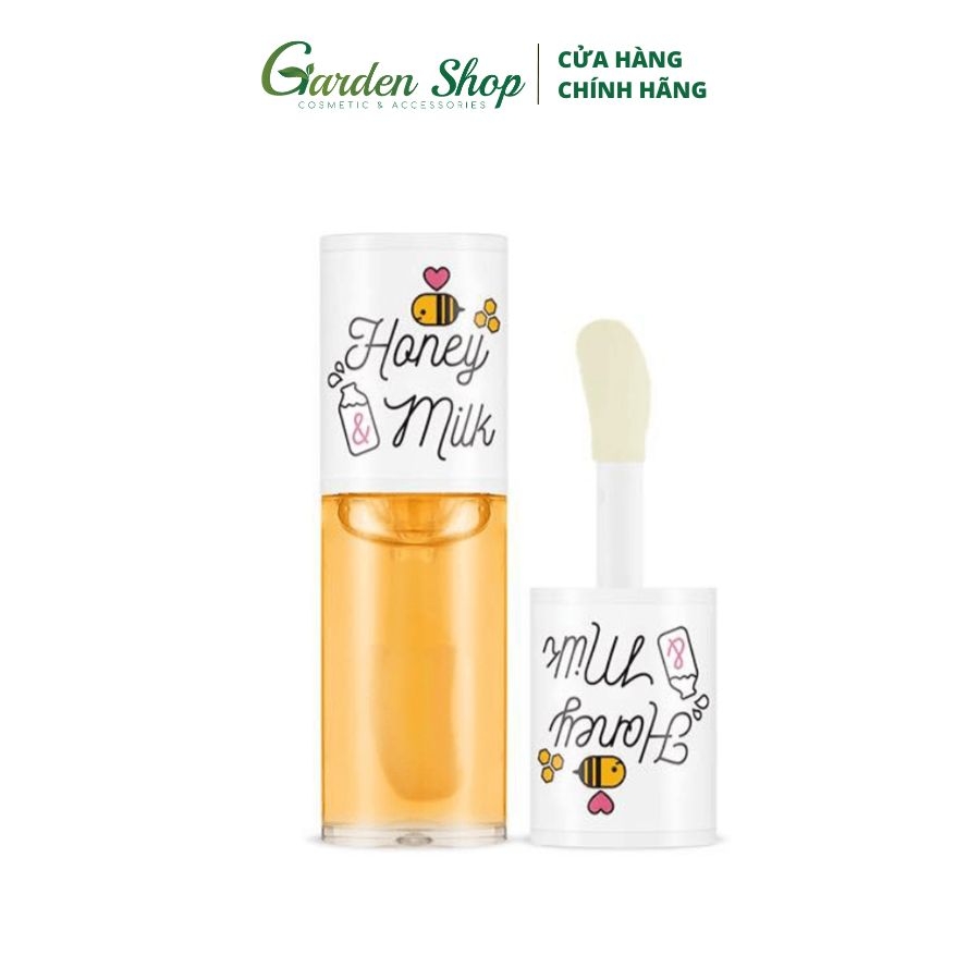 Dầu Dưỡng Môi Mật Ong Apieu Honey & Milk Lip Oil 5g