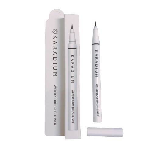 Bút Dạ Kẻ Mắt Karadium Waterproof Brush Liner Black 0.55g