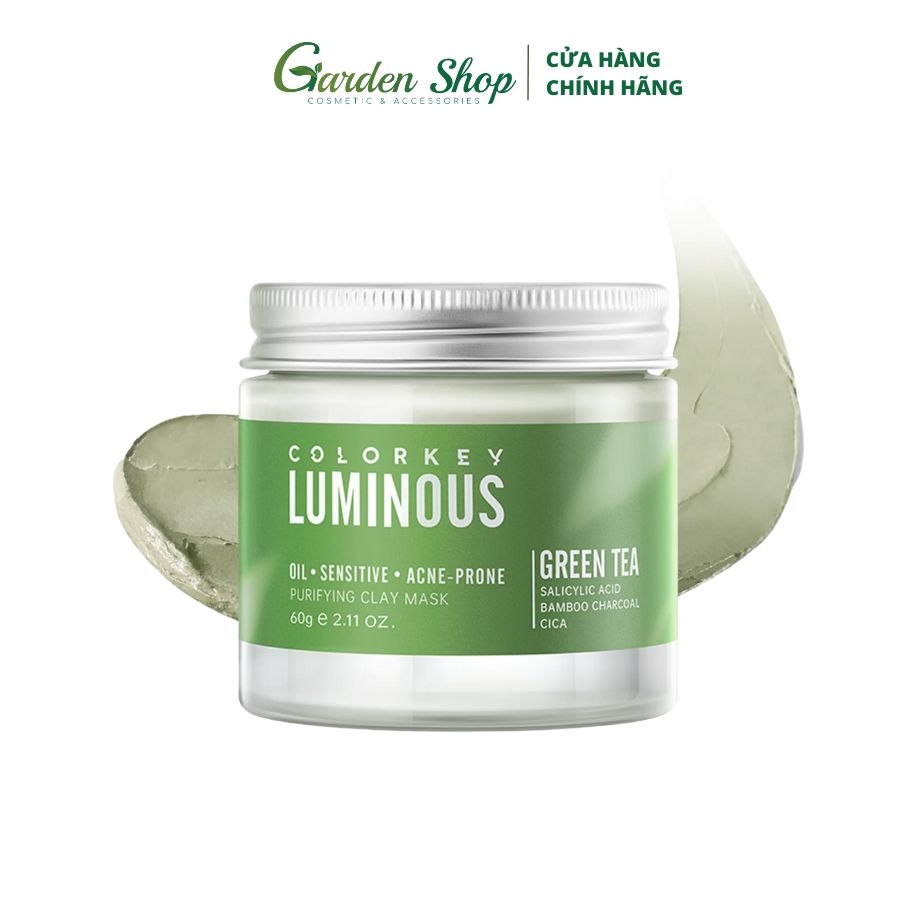 Mặt Nạ Bùn Khoáng Colorkey Luminous Clay Mask 60g