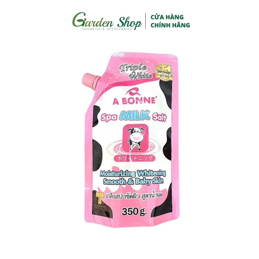 Muối Tắm Tẩy Tế Bào Chết A Bonne' Spa Milk Salt Thái Lan 350g