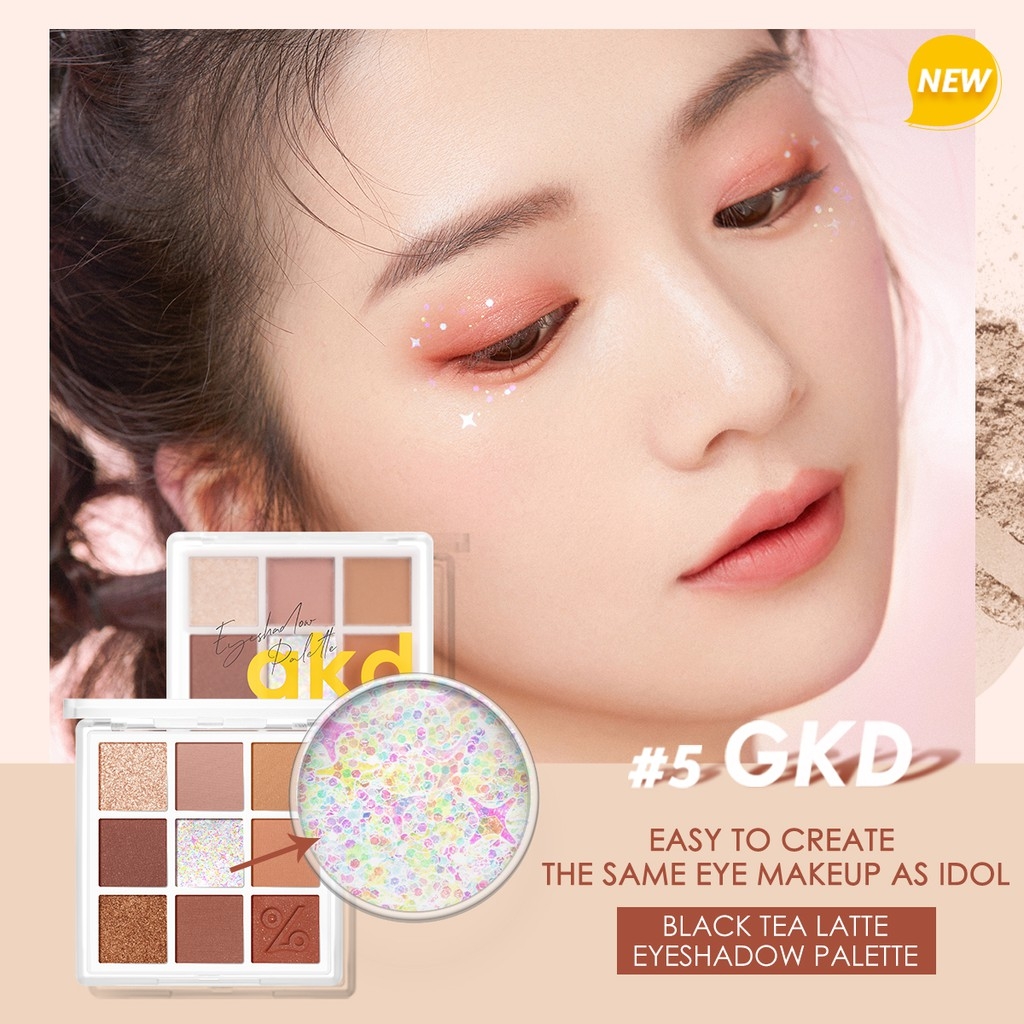 Bảng Phấn Mắt Chống Thấm Nước, Lâu Trôi Focallure 9 Ô FA167 9g
