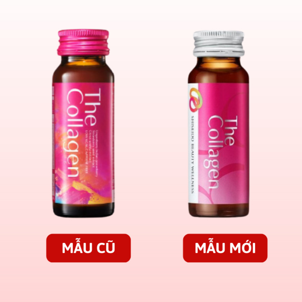 Nước Uống Đẹp Da Shiseido The Collagen Hộp 10 Lọ (Mẫu Mới)