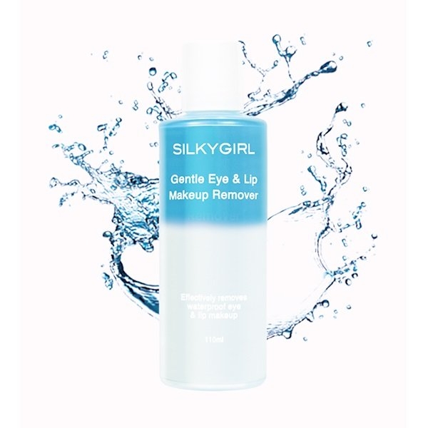 Nước Tẩy Trang Mắt Môi Silkygirl Gentle Eye & Lip Makeup Remover