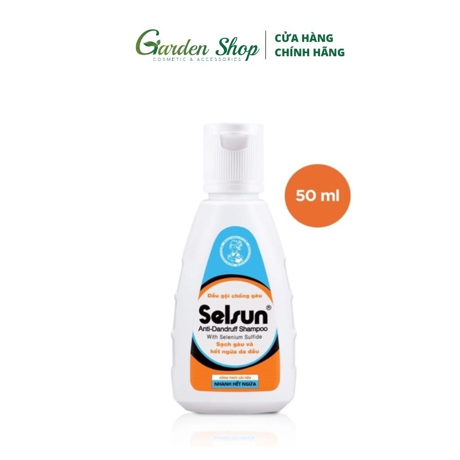 Dầu Gội Ngăn Ngừa Gàu & Nấm, Giảm Ngứa Selsun  Anti-Dandruff Shampoo 50ml & 100ml
