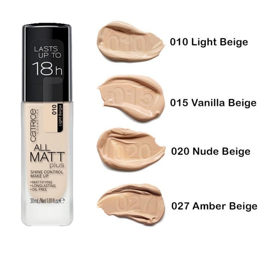 Kem Nền Catrice All Matt Plus Shine Control 18h 30ml
