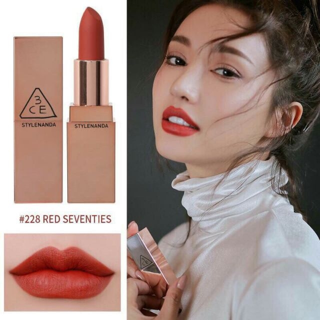 Son Thỏi Lì Cực Phẩm Phiên Bản Giới Hạn 3CE Matte Lip Color 3.5g