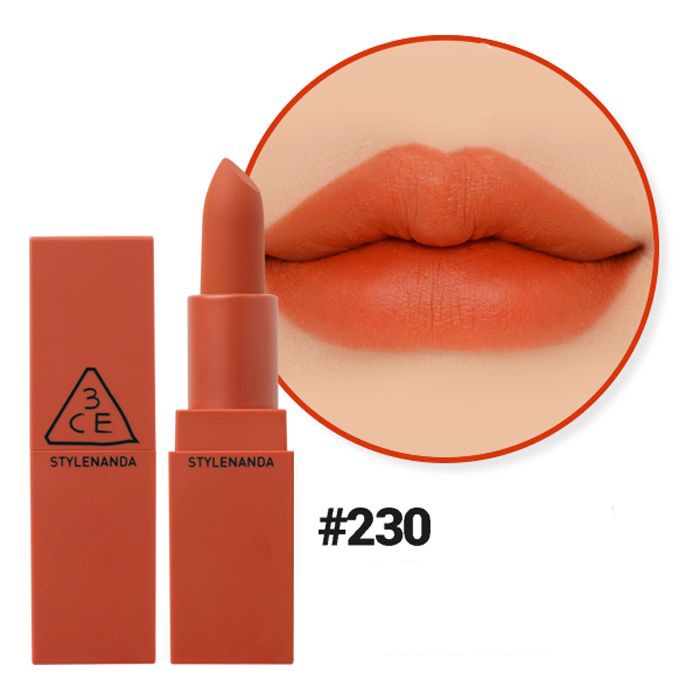 Son Thỏi Lì 3CE Mood Recipe Matte Lip Color 3.5g