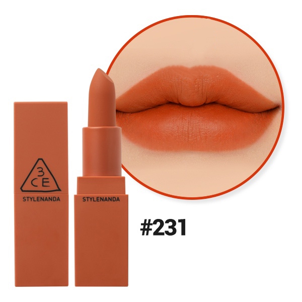 Son Thỏi Lì 3CE Mood Recipe Matte Lip Color 3.5g