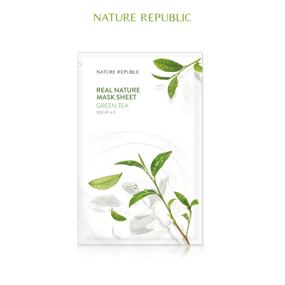 Mặt Nạ Dưỡng Ẩm Chiết Xuất Từ Thiên Nhiên Nature Republic Real Nature Mask Sheet 23ml
