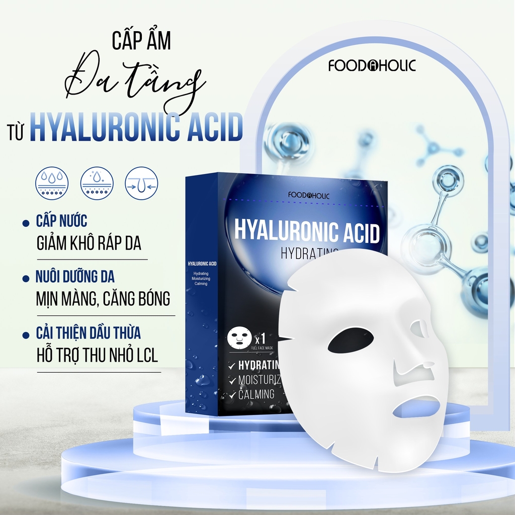 Mặt Nạ Dưỡng Trắng, Dưỡng Ẩm, Chống Lão Hóa Foodaholic Mask 23ml