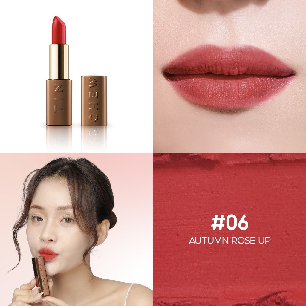 Son Thỏi Lì Dưỡng Mềm Mượt Hàn Quốc Tinchew Mad For Tint Color Stick 3.5g