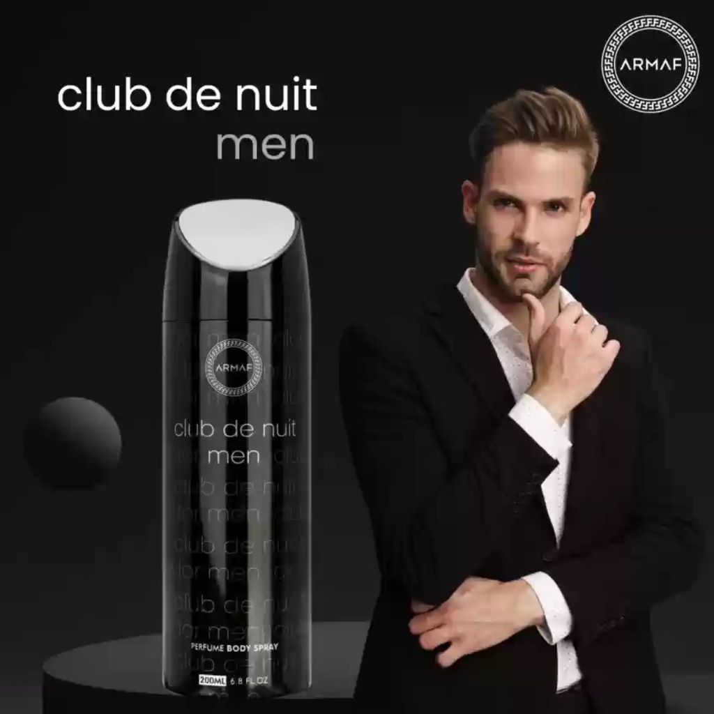 Xịt Khử Mùi Cho Nam Club De Nuit Intense Man ARMAF 200ml