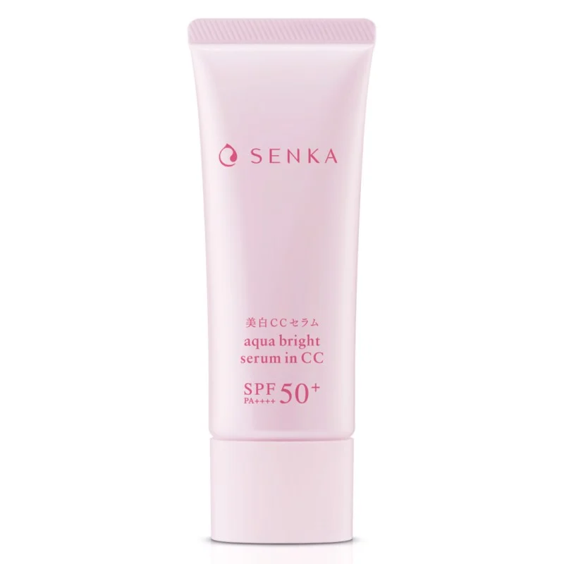 Serum Chống Nắng, Nâng Tông, Dưỡng Trắng Da Senka White Beauty Serum In CC SPF50+/PA++++ 40g