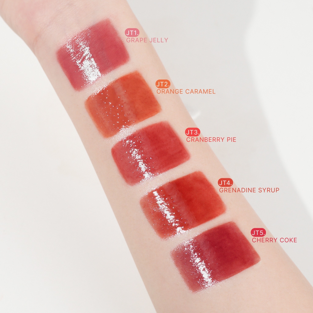 Son Tint Bóng Thuần Chay, Ẩm Mọng, Bền Màu FOIF Juicy Fit Tint 3g