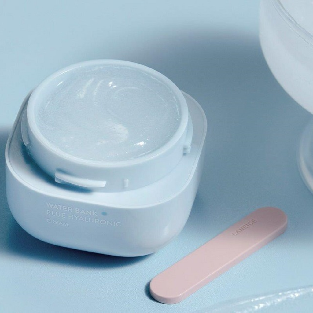 Gel Dưỡng Ẩm Dịu Nhẹ Phục Hồi Cho Da Dầu, Da Hỗn Hợp Laneige Water Bank Blue Hyaluronic Cream For Combination To Oily Skin 50ml