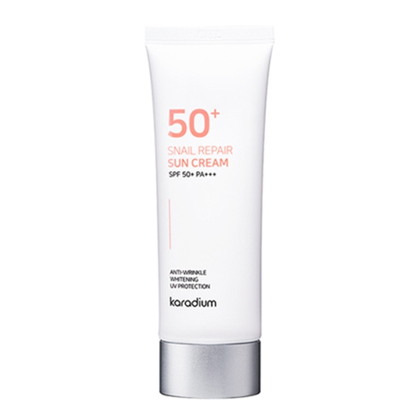 Kem Chống Nắng Nâng Tông Da Tự Nhiên Karadium Sun Snail Repair Cream 70ml