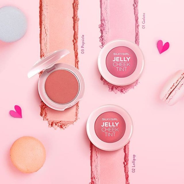 Phấn Má Hồng Dạng Thạch Bền Màu Lâu Trôi Silkygirl Jelly Cheek Tint 3g
