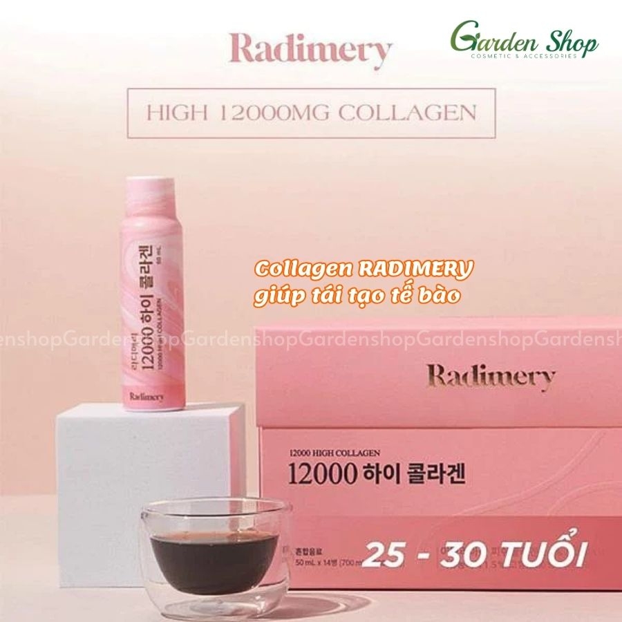 Nước Uống Radimery 12000 High Collagen 14 ống