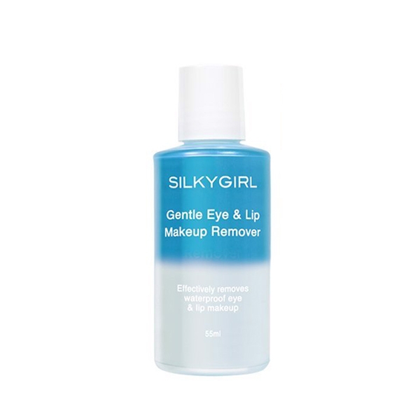Nước Tẩy Trang Mắt Môi Silkygirl Gentle Eye & Lip Makeup Remover