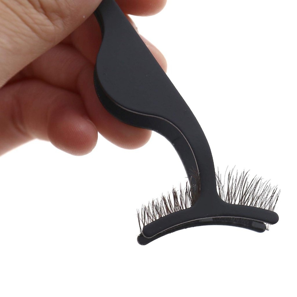 Nhíp Gắn Mi Giả Dáng Cong Eyelash Tweezers Curved