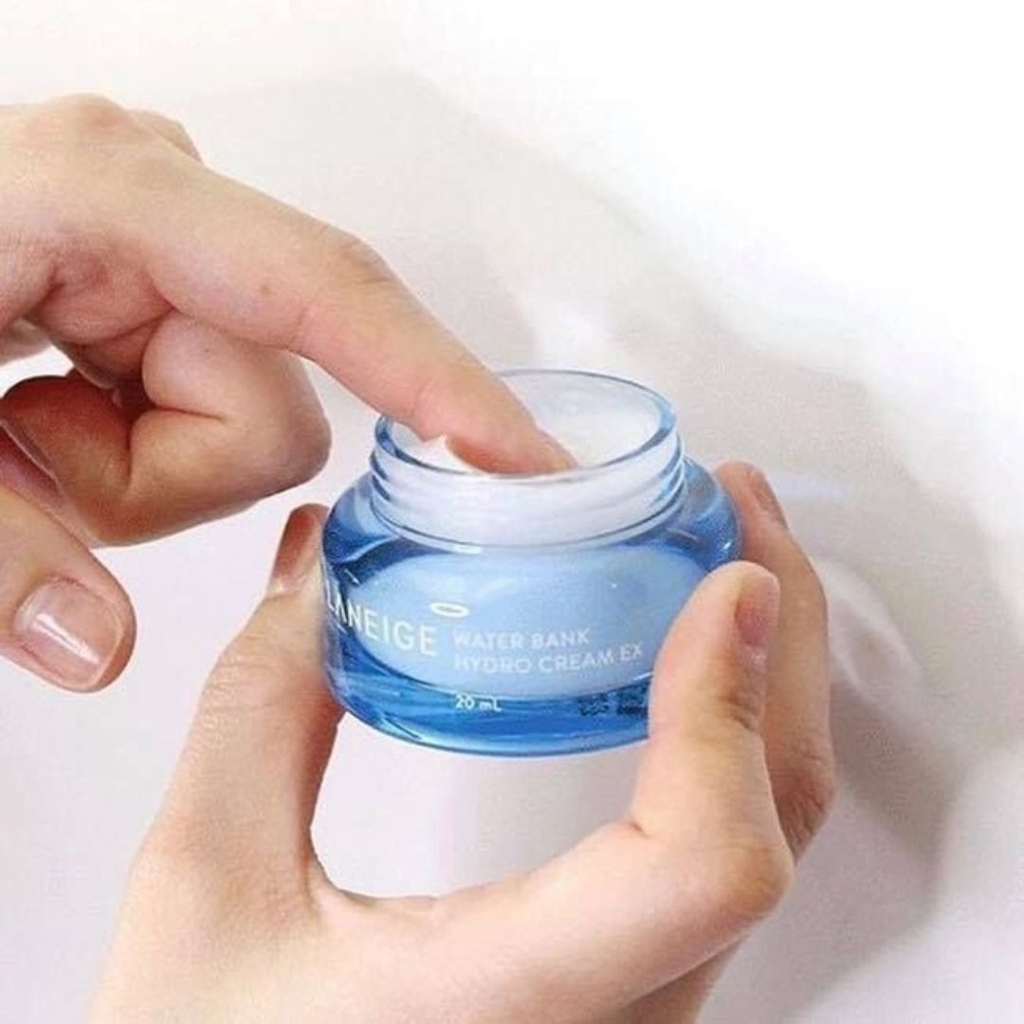 Kem Dưỡng Ẩm Laneige Cấp Nước Cho Da Dầu, Da Hỗn Hợp Water Bank Hydro Cream EX Minisize 20ml
