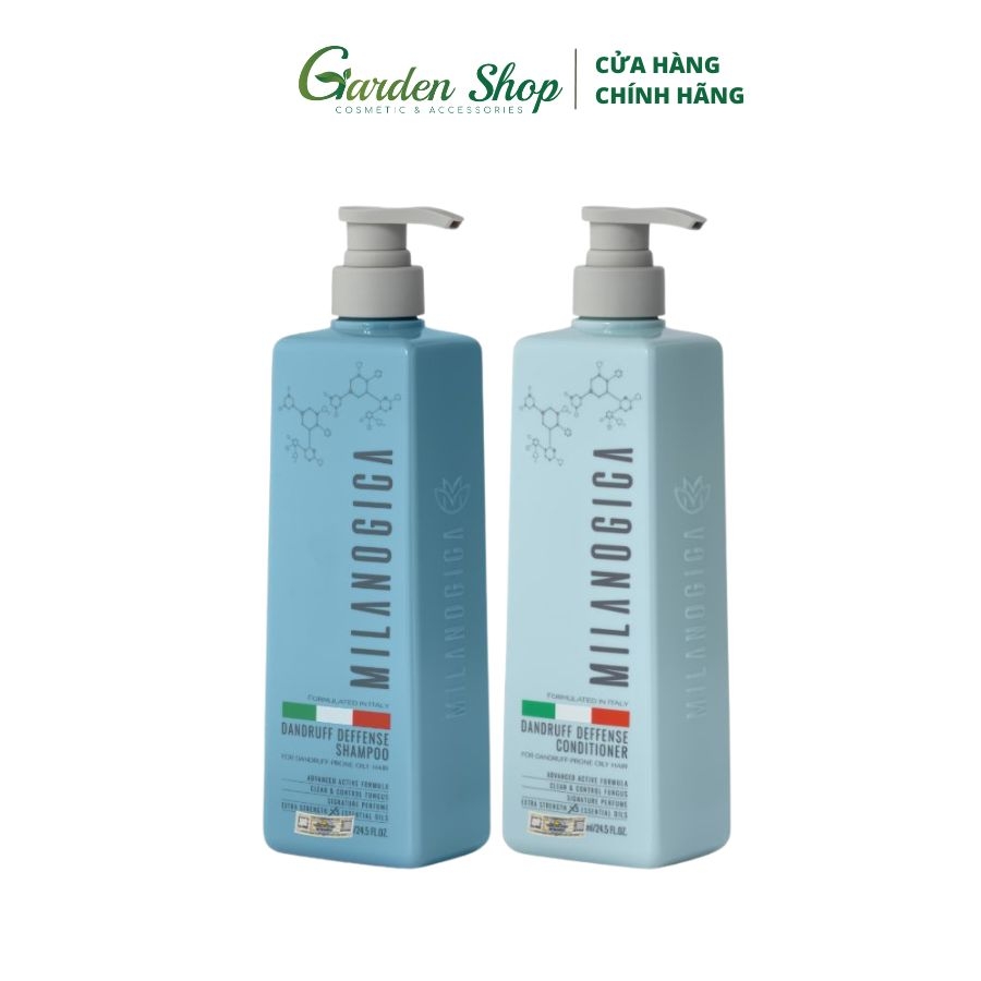 Bộ Gội Xả Milanogica 725ml