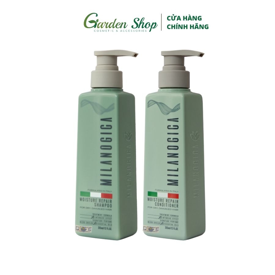 Bộ Gội Xả Milanogica 725ml