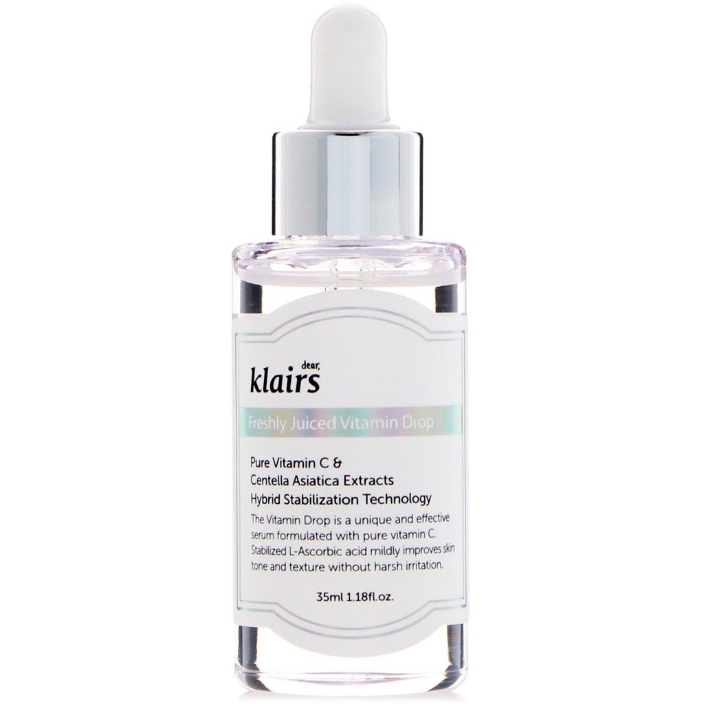 Tinh Chất Vitamin C Giúp Mờ Thâm Nám, Trắng Sáng Klairs Freshly Juiced Vitamin Drop 35ml