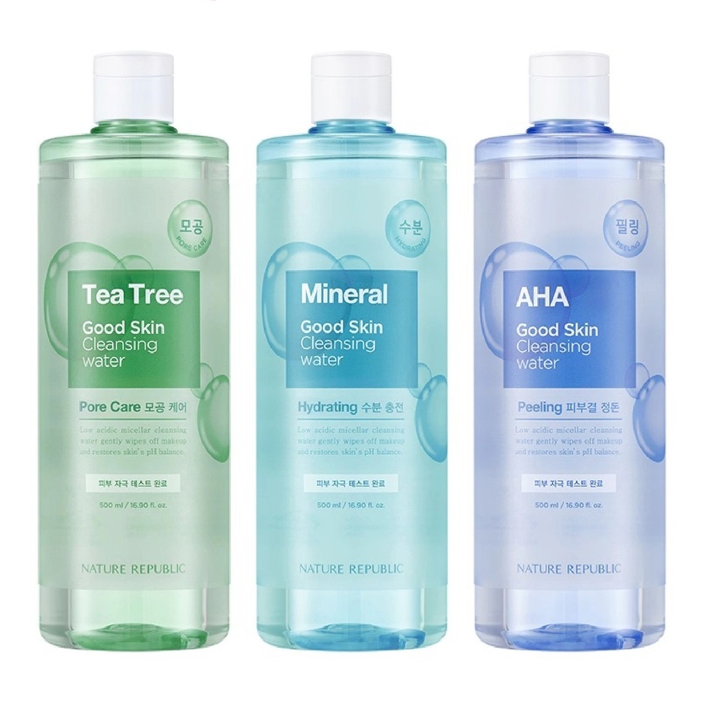 Nước Tẩy Trang Nature Republic Cleansing Water 500ml