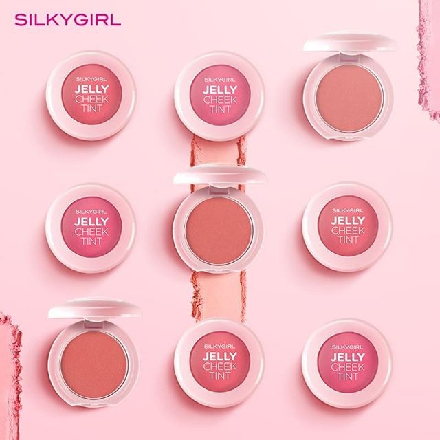 Phấn Má Hồng Dạng Thạch Bền Màu Lâu Trôi Silkygirl Jelly Cheek Tint 3g