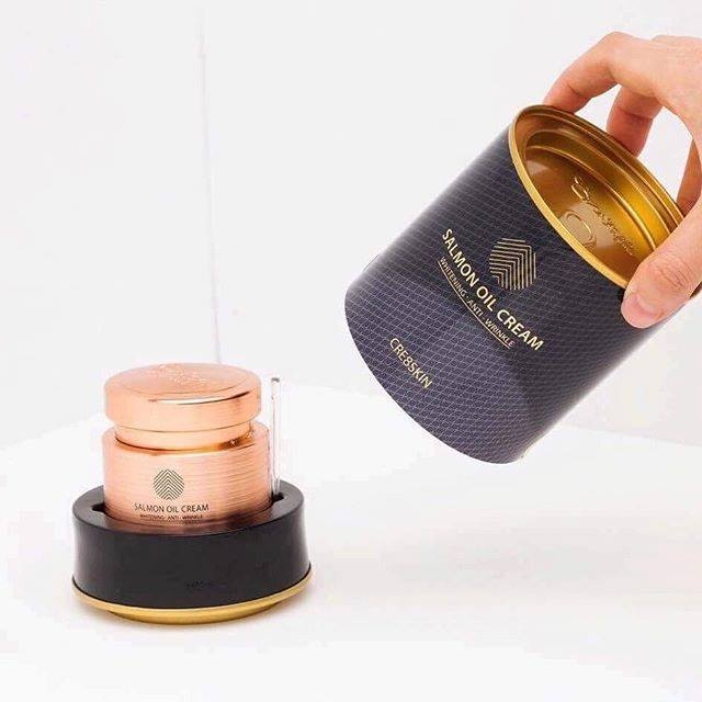 Kem Dưỡng Trắng Da, Chống Lão Hóa Chiết Xuất Dầu Cá Hồi Cre8skin Salmon Oil Cream 80g