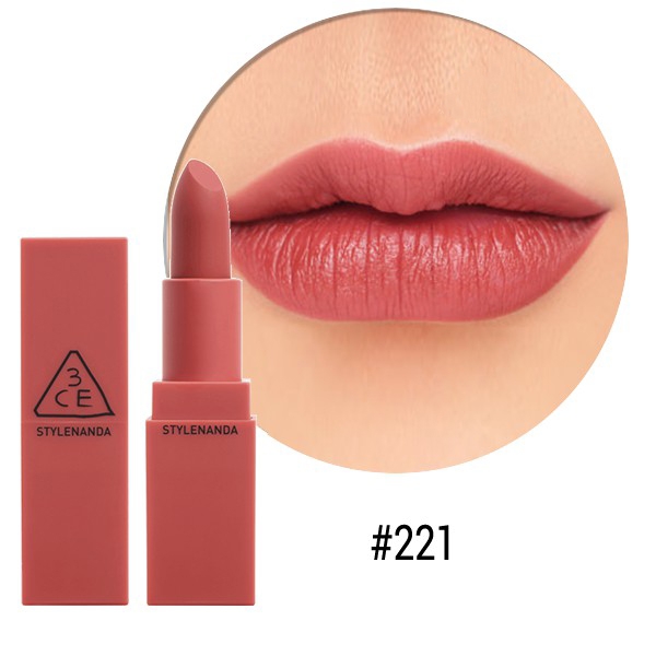 Son Thỏi Lì 3CE Mood Recipe Matte Lip Color 3.5g